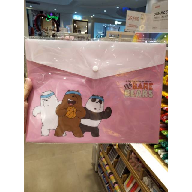 

We Bare Bears - Horizontal File Holder Miniso