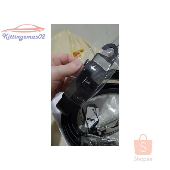 IKAT PINGGANG PRIA GESPER SABUK KTG2I970 BELT KULIT HUSH PUPPIES ORIGINAL BHP011