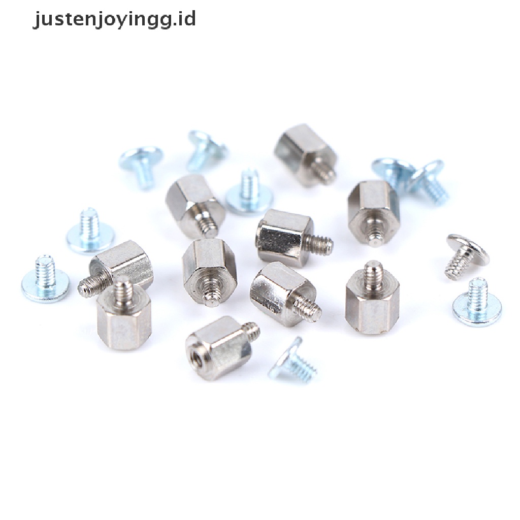 10 Set Sekrup Hex Nut Stand Off Untuk Motherboard SSD A-SUS M.2