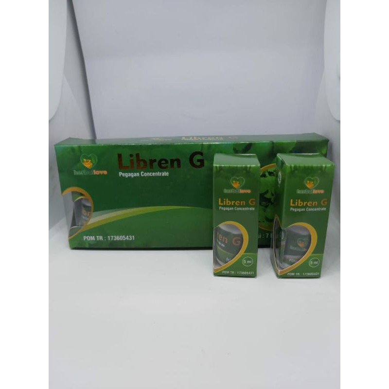 LIBREN G nutrisi/vitamin otak dari pegagan dengan kemasan terbaru