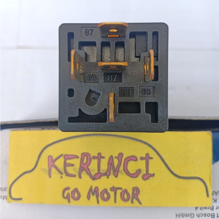 RELAY BOSCH KAKI 5 24V 20A AH0 253 - RELAY 24 VOLT BOSCH 5 KAKI