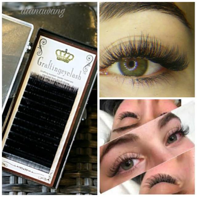 Eyelash Extension Curl D Graftingeyelash / Bulu Mata Tanam Curl D