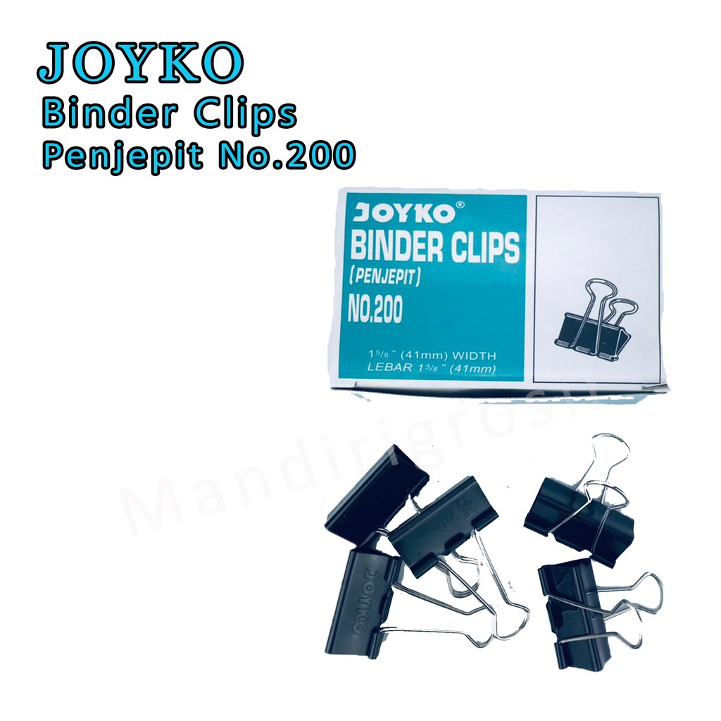 Binder Clips * Joyko * Penjepit * No.200