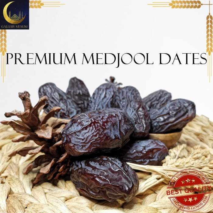 

Kurma Medjool Jumbo - Medjool Dates Grade A+ Medjool Palestine 250Gram