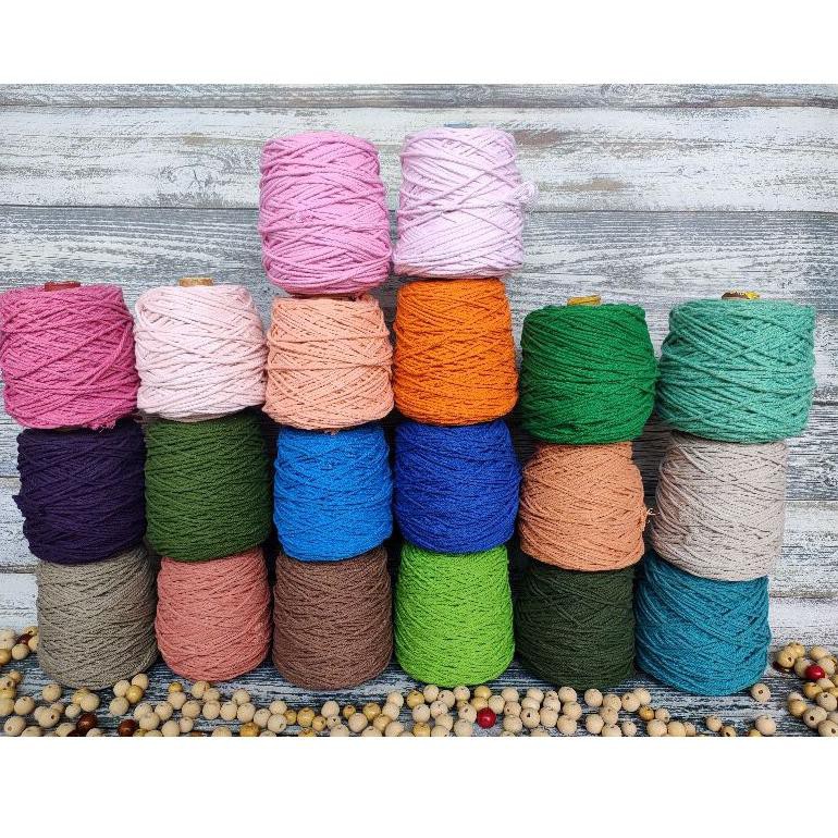 

L4ngsung Kir1m,,Tali katun warna 500gram |terbaru...,.!