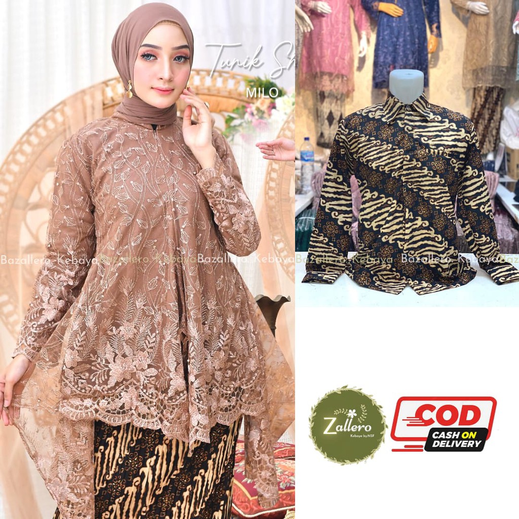 NEW SALE/ KEBAYA TUNIK COUPLE BUSUI - BAJU BATIK COUPLE - KEBAYA COUPLE - BATIK COUPLE - KEBAYA COUPLE - BAJU COUPLE - KEBAYA PESTA - KEBAYA MODERN - KEBAYA PESTA - KEBAYA COUPLE TUNANGAN - KEBAYA KONDANGAN - KEBAYA BRUKAT - KEBAYA pasangan-kemeja pria