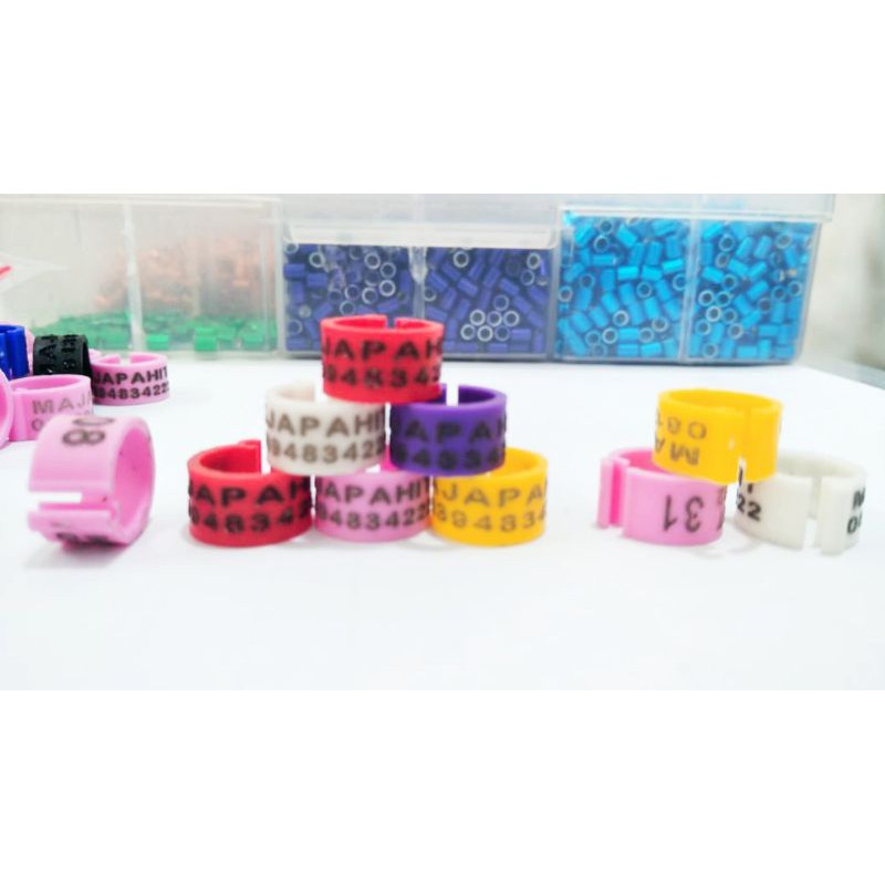 RING BURUNG DARA/MERPATI MODEL KLIK BISA BUKA TUTUP/RING KLIP BISA PESAN NAMA/RING MERPATI DEWASA