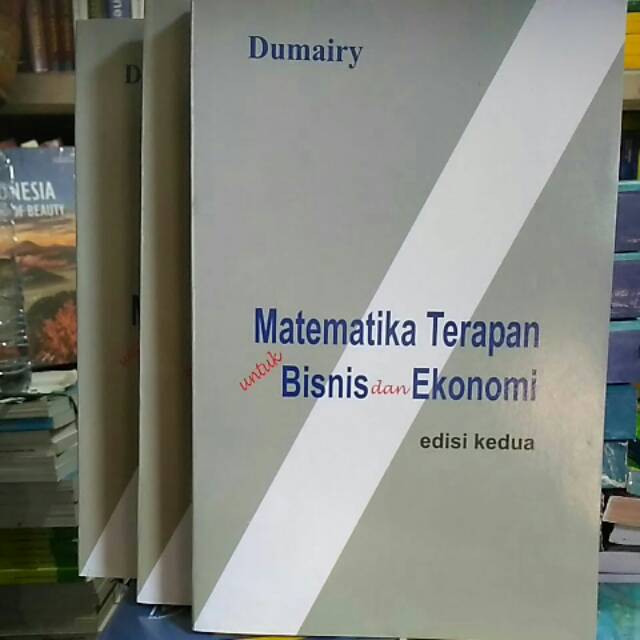 Free Download Matematika Terapan Untuk Bisnis Dan Ekonomi Dumairy