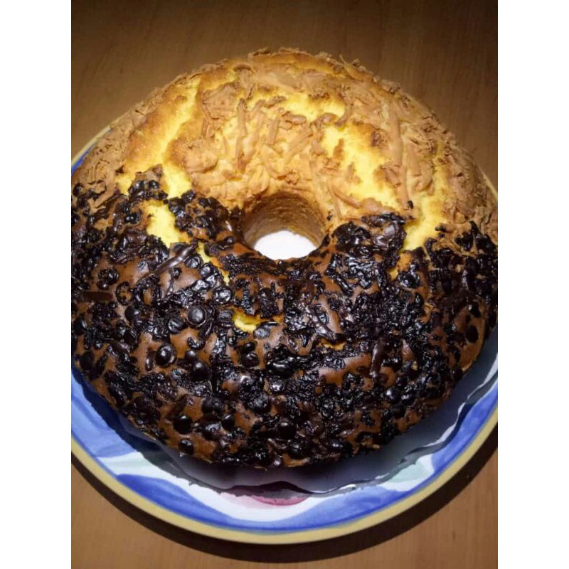 

bolu jadoel rasa mantoel coklat keju loyang 22 cm