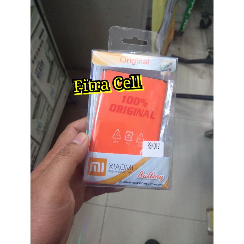 Battery Batre Batrei Baterai Xiaomi Redmi Note 2 BM45 Original