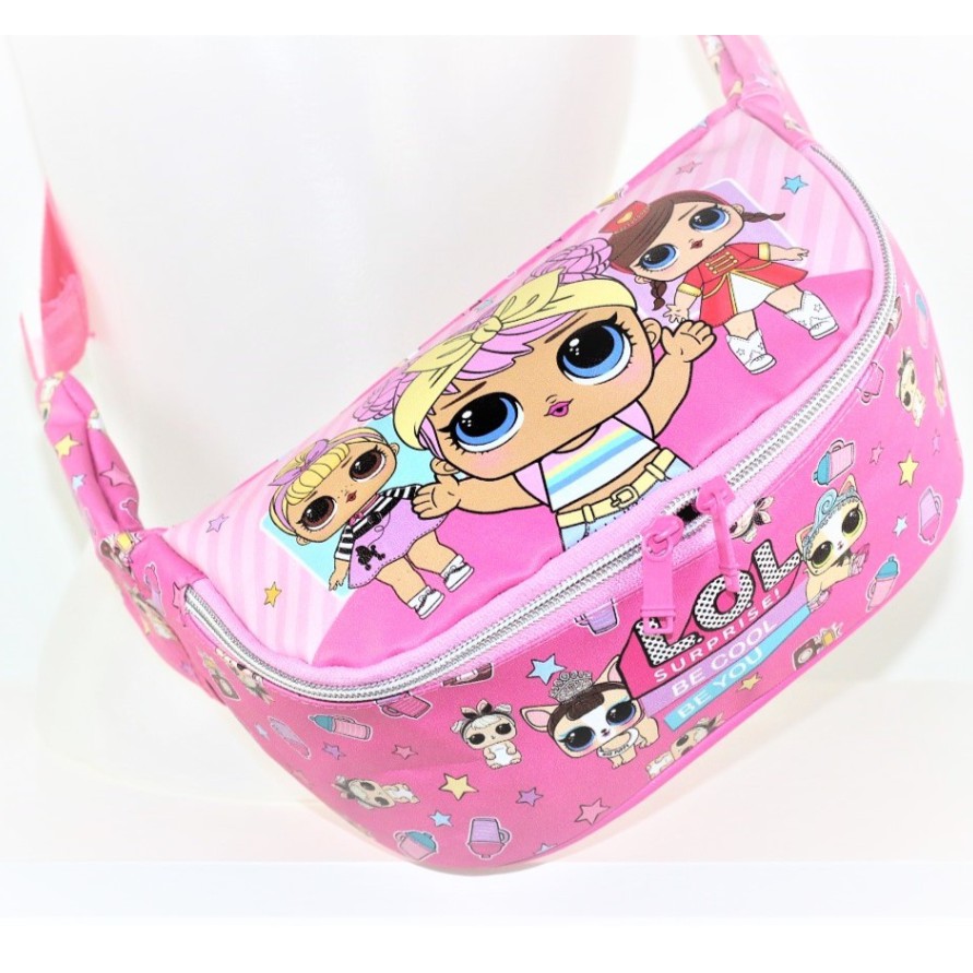 (BAJ] TAS PINNGANG ORIGINAL ANAK FASHION MURAH / WAIST BAG 9037 KARAKTER IMPORT TERMURAH - TA048