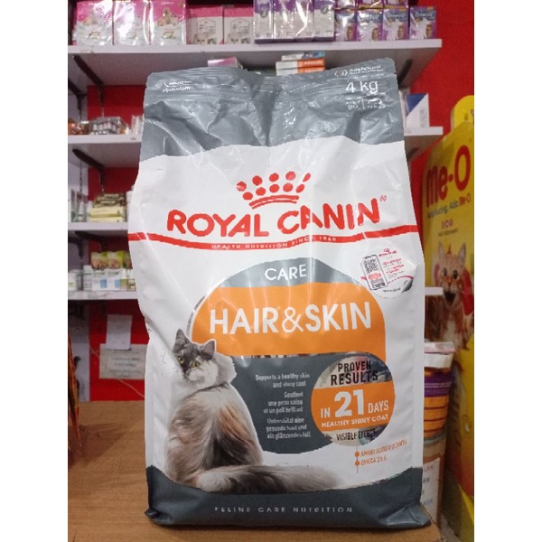 Royal Canin Hair &amp; Skin Care Makanan Kucing Dewasa Dry 4kg