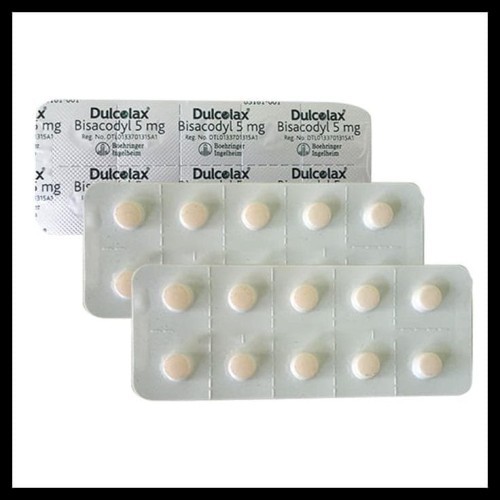 HARGA PROMO!!! Dulcolax bisacodyl 5 mg isi 10 tablets untuk melancarkan buang air besar