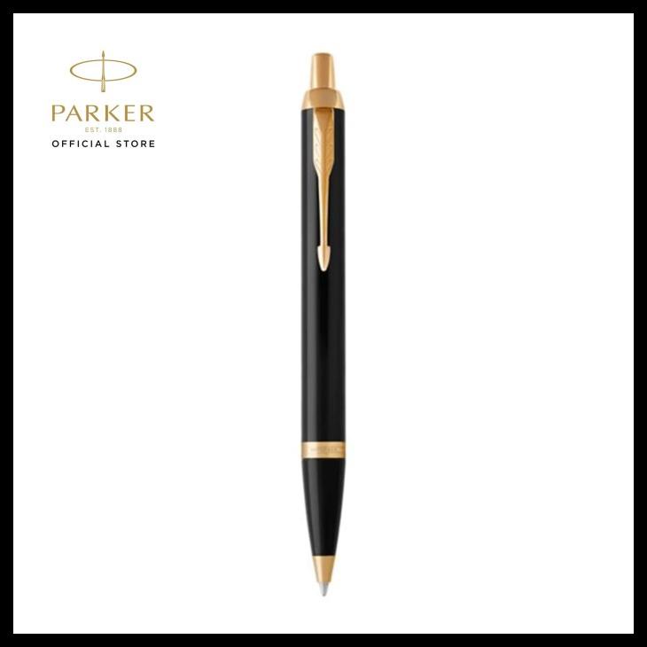 

PARKER IM BLACK GOLD TRIM BALLPOINT KODE 1076