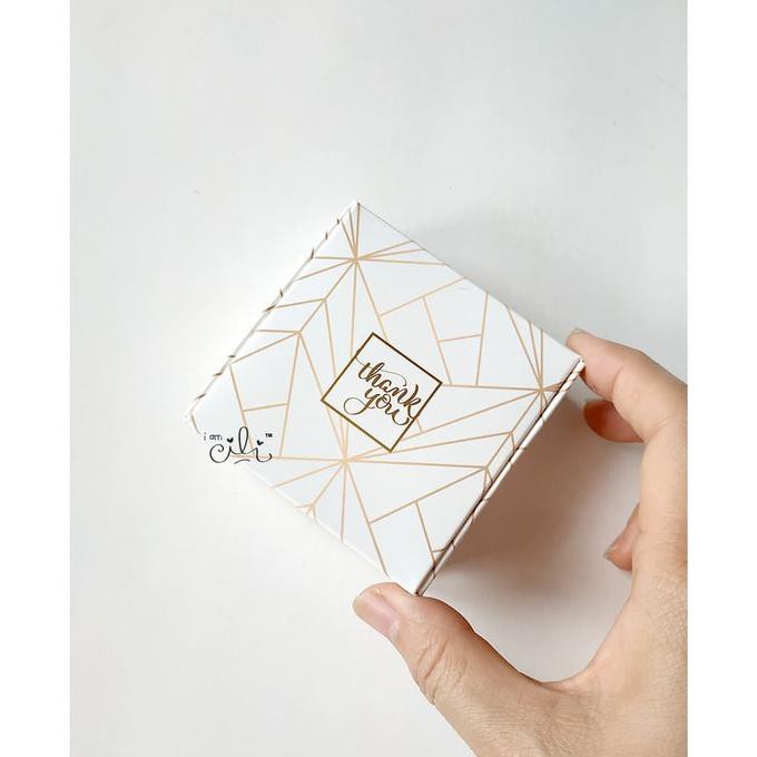 

Best Seller] ( B8X8 - Acc001 ) Box Kecil Thank You Gold (Isi 10 Buah)
