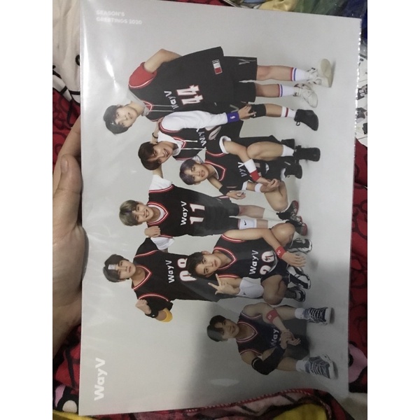 Poster A4 Season Greeting 2020 Wayv Ten & Group