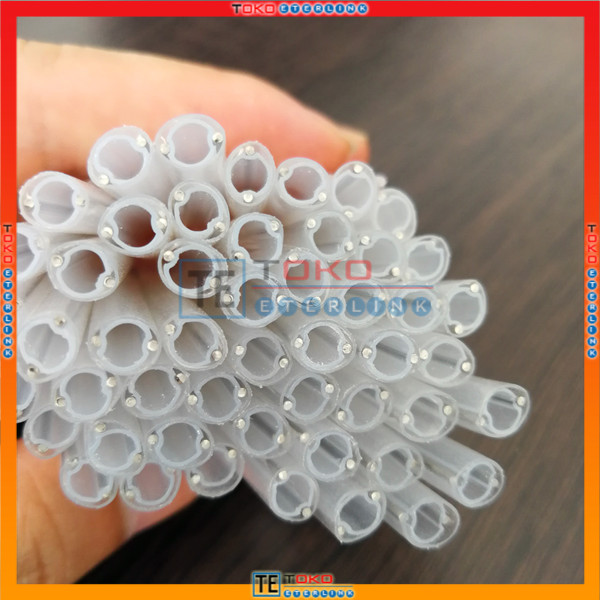 1 Pack /50 pcs Protection Sleeve Besar 2 Kawat Dropcore Fiber Optik-5