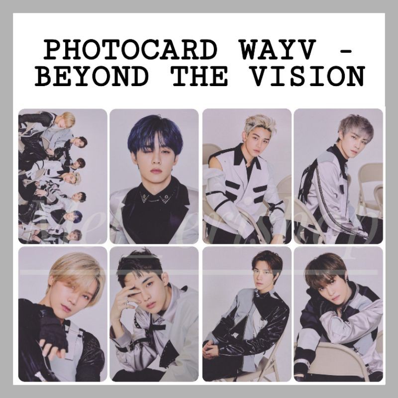 UNOFFICIAL PHOTOCARD WAYV - BEYOND THE VISION