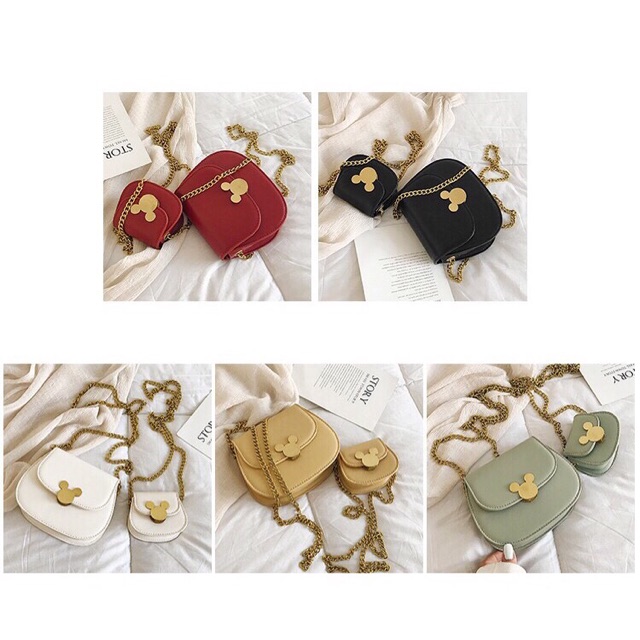 NRETRO Slingbag Mickey Round Basic