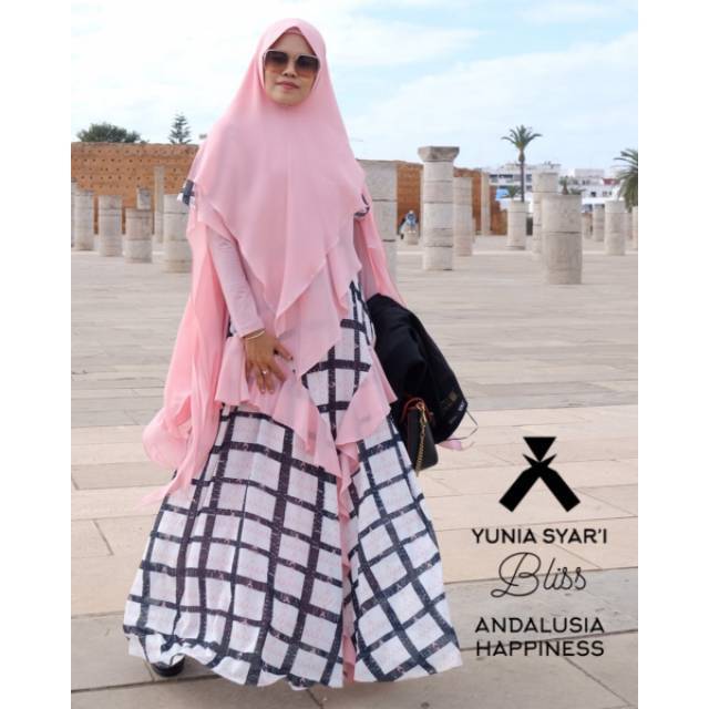 ANDALUSIA HAPPINESS SIZE L " Bliss Series " by @yunia_syari
