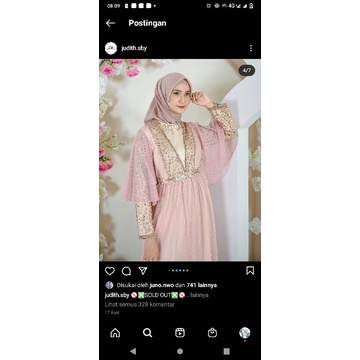 mischa alisya warna blush UK m by Judith.id