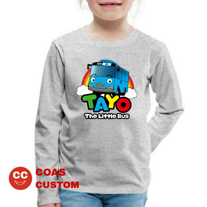BAJU KAOS TAYO ANAK LENGAN PANJANG