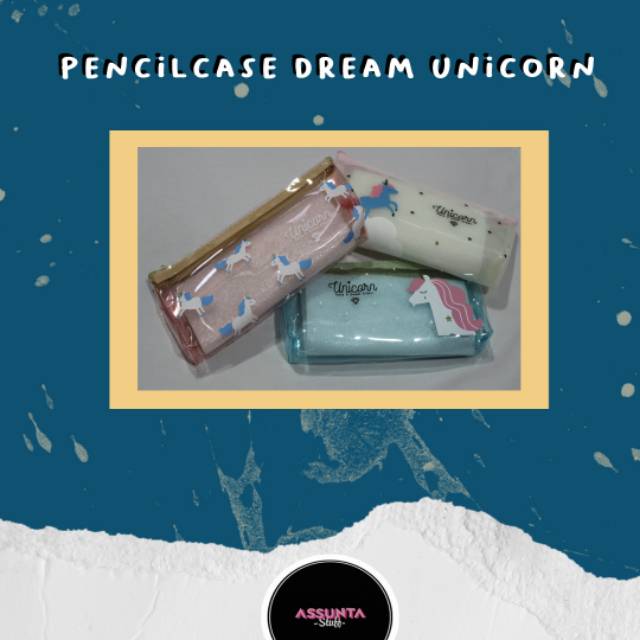 

[AS] PENCILCASE DREAM TRANSPARAN UNICORN