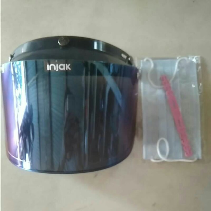 kaca flet helm cargloss