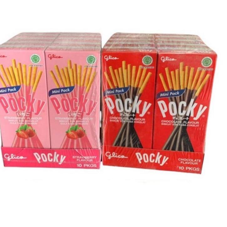 

9.9 FLASH SALE Pocky Mini Pack Box Glico 10 Pcs murah