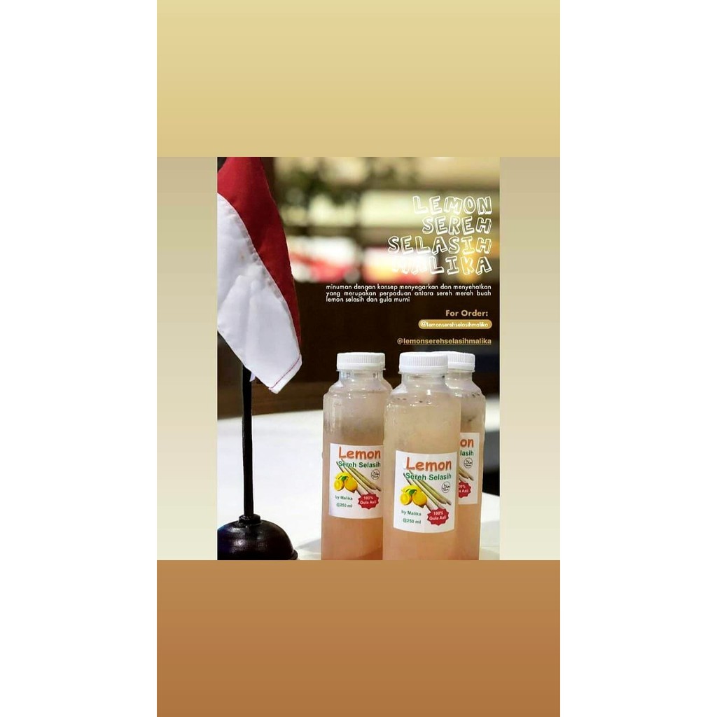 

Lemon Sereh Selasih Malika