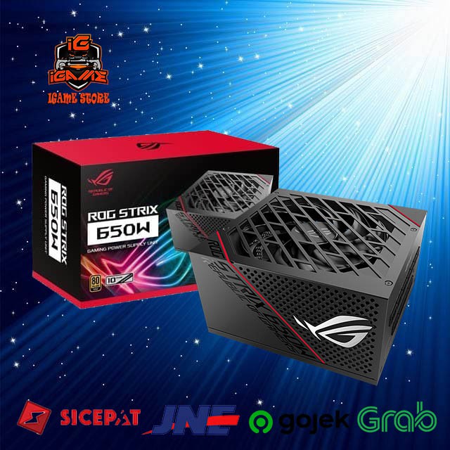 PSU ASUS ROG STRIX 650G (80+GOLD FULL MODULAR) 650Watt MANTULLLLL GAN