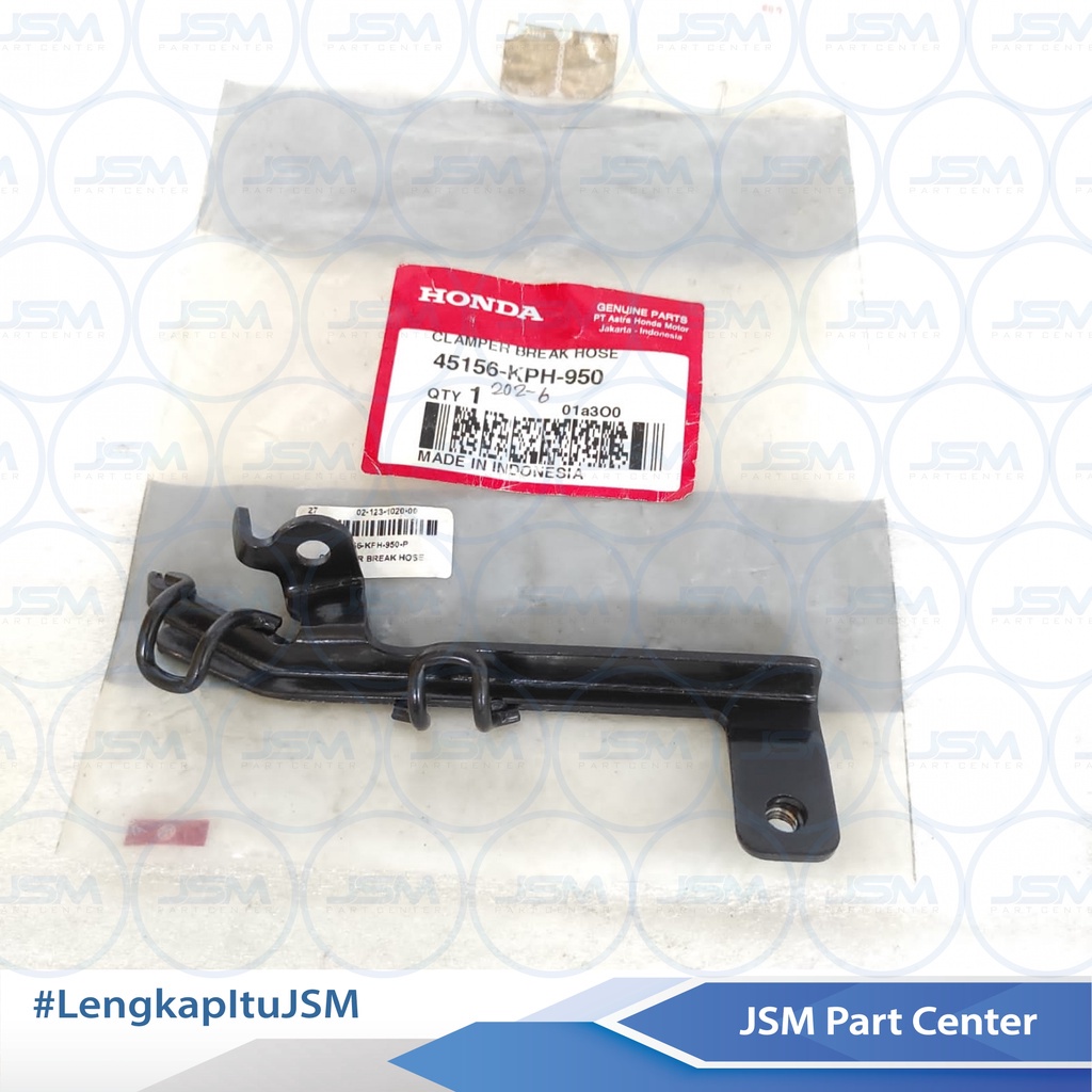 BRACKET SELANG REM DISC KARISMA 45156-KPH-950 ORIGINAL