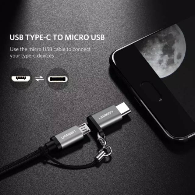 UGREEN Adapter USB C to Micro USB OTG  Adapter - Original