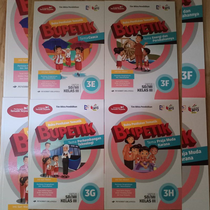 BUPETIK SD/Mi Kelas 3 semester 2 K13 revisi