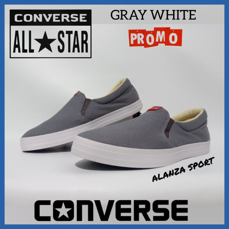 SEPATU CONVERSE PRIA DAN WANITA COUPLE UNISEX COWOK CEWEK SEPATU SEKOLAH KULIAH KASUAL SLIP ON PROMO