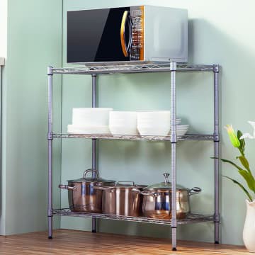 ACE Krisbow SHELVING 16MM Rak Besi 3 Tingkat