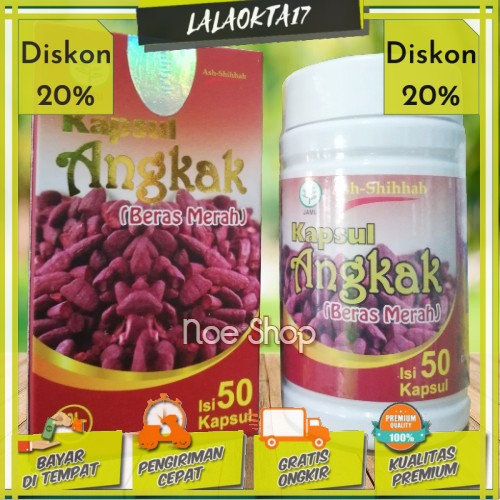 

Kapsul Angkak (Beras Merah) Ash-Shihhah Original
