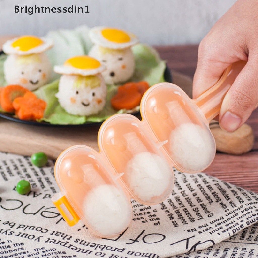 Cetakan Pembuat Bola Nasi Sushi Makan Siang DIY Isi 1 Untuk Dekorasi Anak