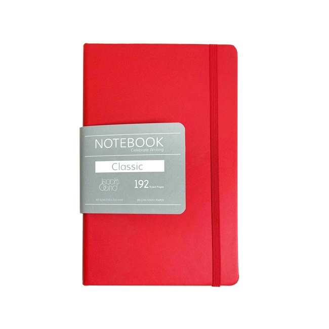 

Gramedia Samarinda - Books&Bind Nb Classical Hc A5-Slim Red