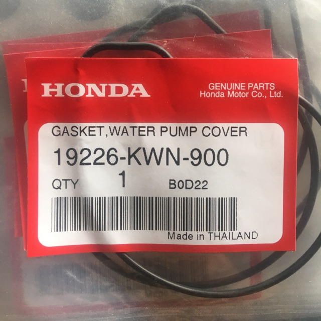 Karet water pump vario 125 F1