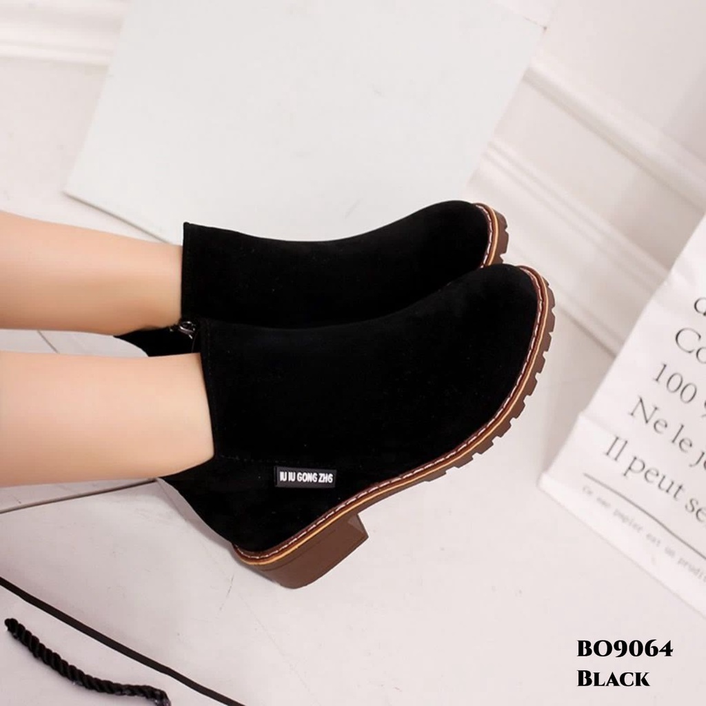 PRF Sepatu Boots Flat Korea BO9064