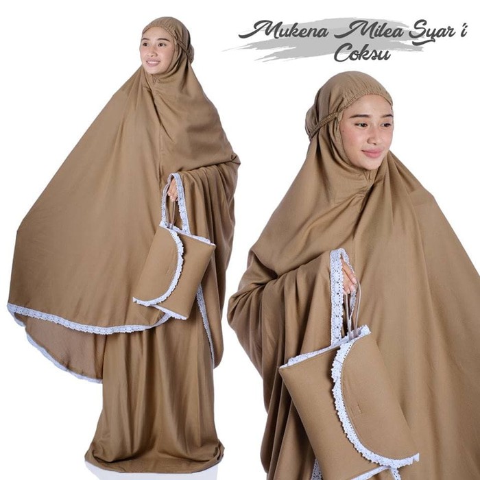  mukena  katun jepang rayon jangger mukena  traveling mukena  