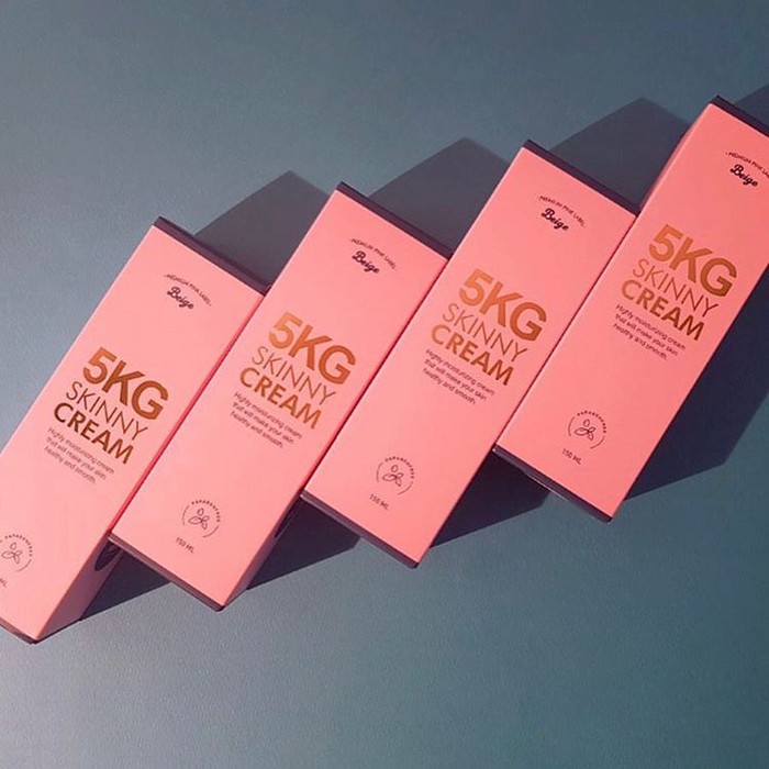 Jual  Beige Chuu 5KG Skinny Cream Korea