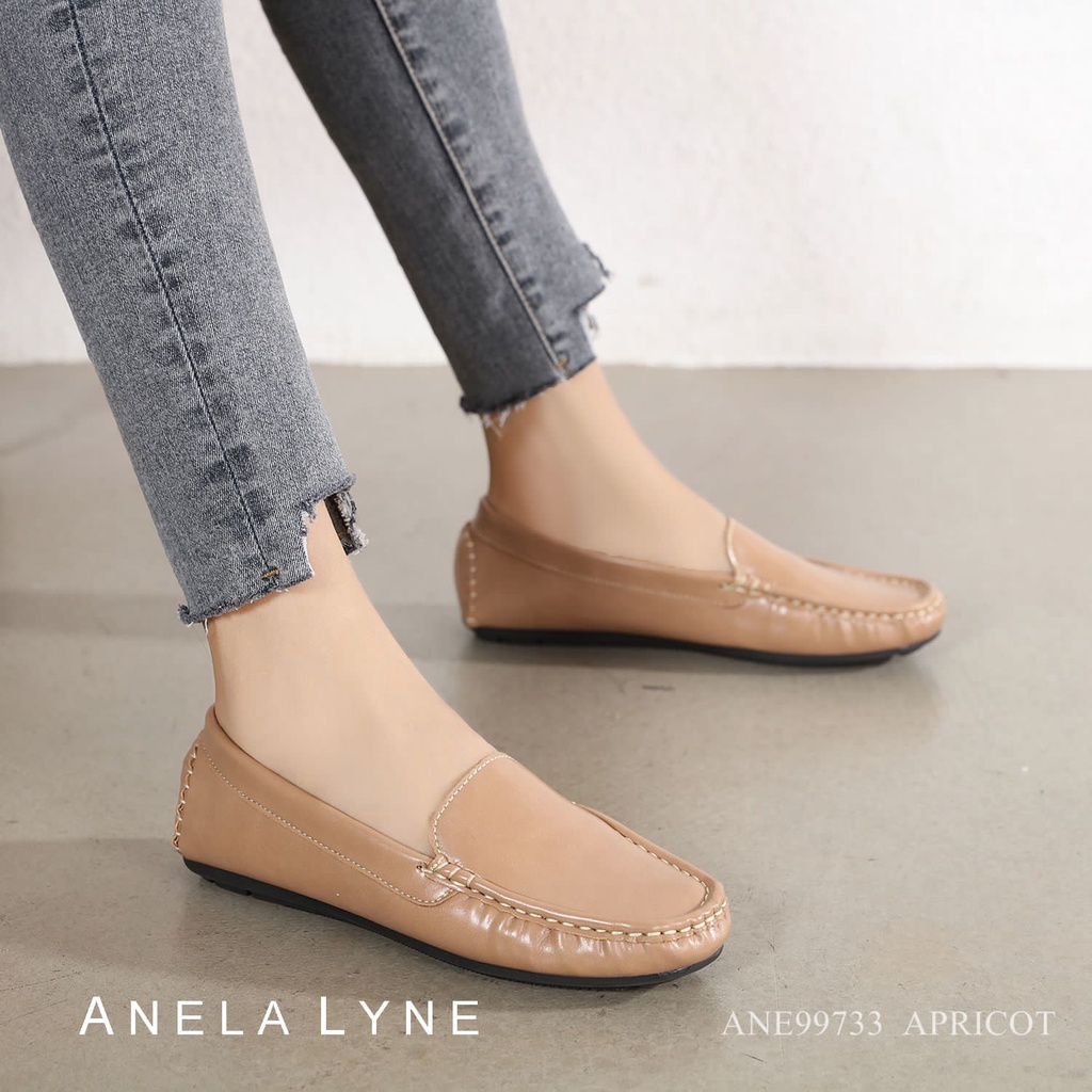 ANELA LYNE SEPATU FLAT SHOES LOAFERS BERTI 99733 ORIGINAL