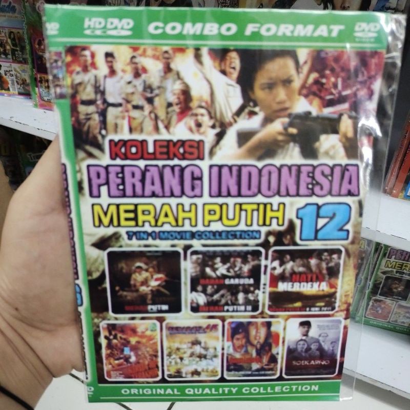 kaset film koleksi PERANG INDONESIA MERAH PUTIH 12