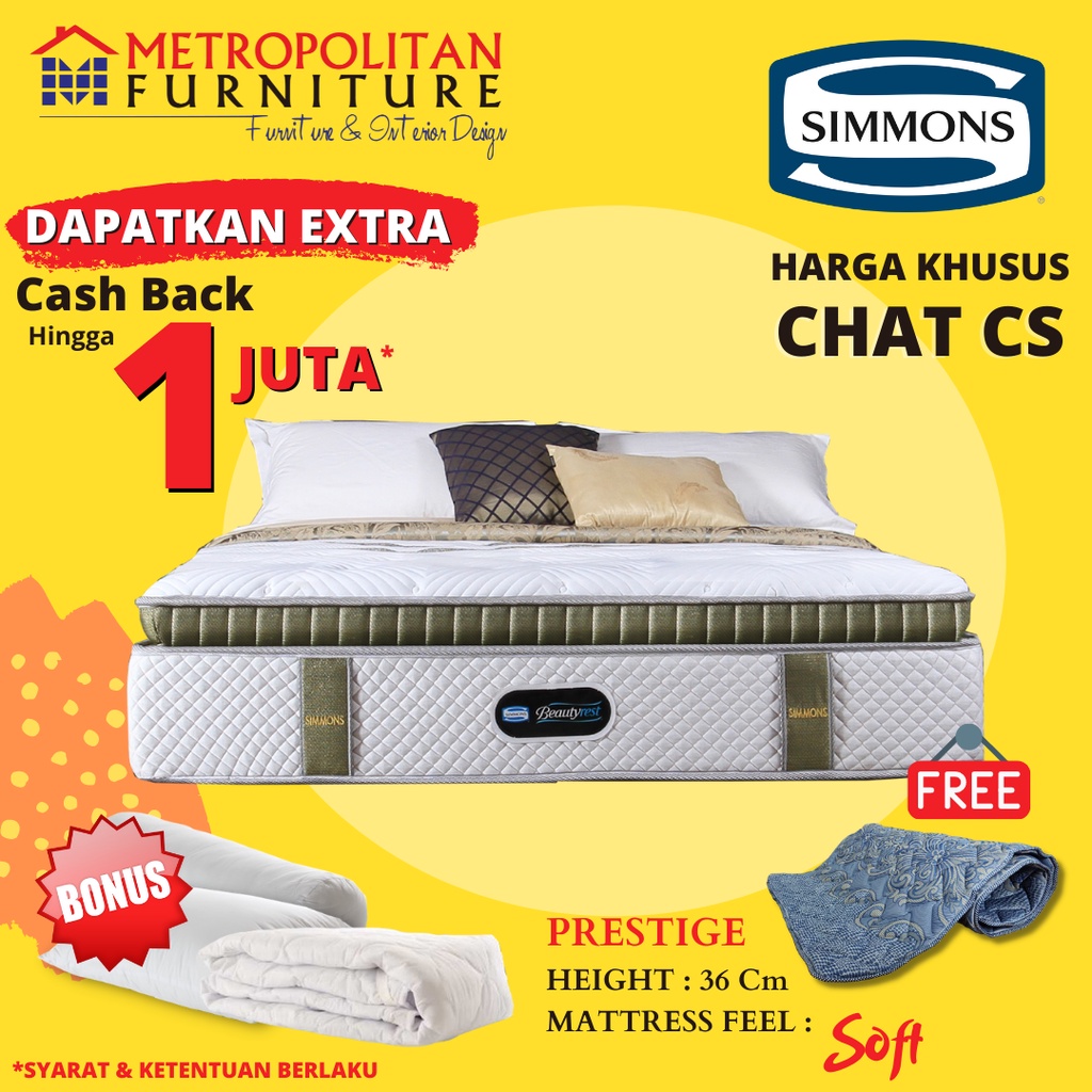 Kasur SIMMONS Springbed PRESTIGE / Kasur Spring bed Simmons Matras