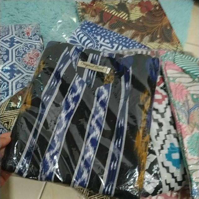 Tunik Serut Motif Songket Batik Modern