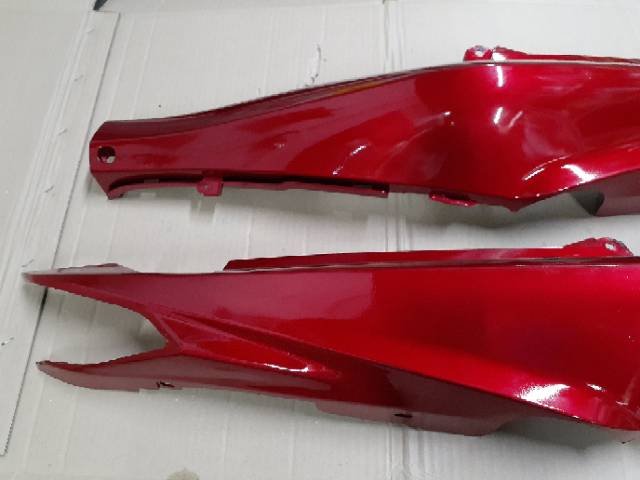 Cover body jupiter z 2010 merah maroon