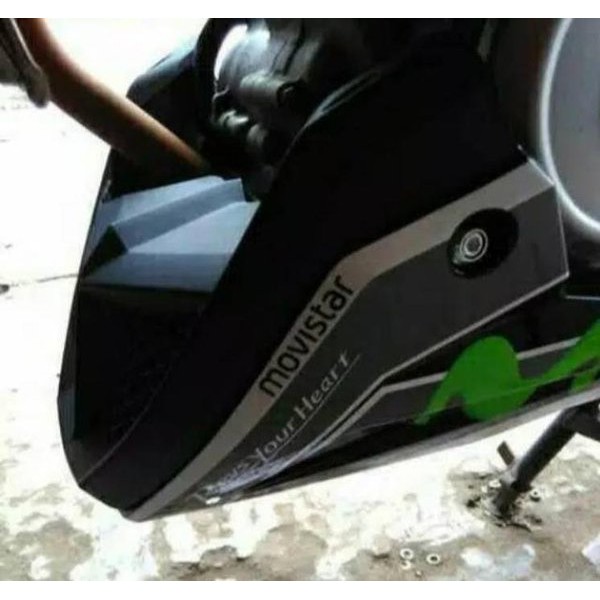 Undercowl cover engine cover mesin new vixion R 2017 - MF AKSESORIS MOTOR