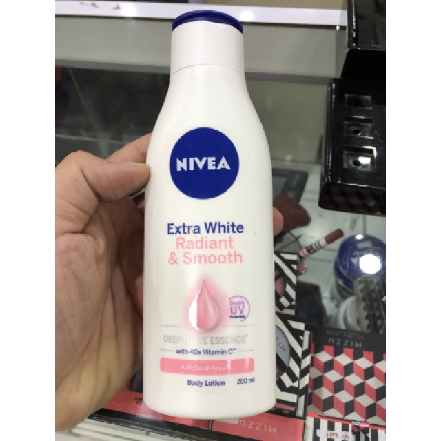 NIVEA BODY LOTION EXTRA WHT 200ml